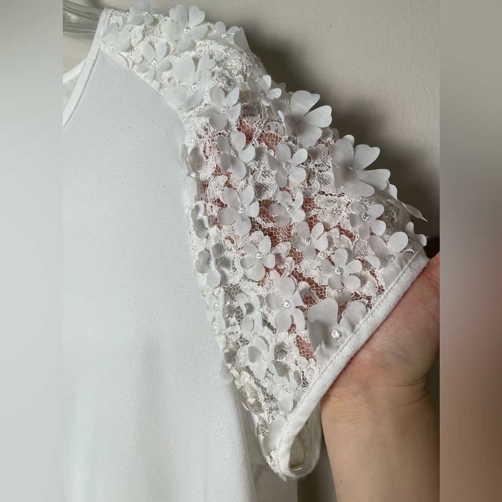 Karl Lagerfeld Paris White Blouse - Picture 5 of 15